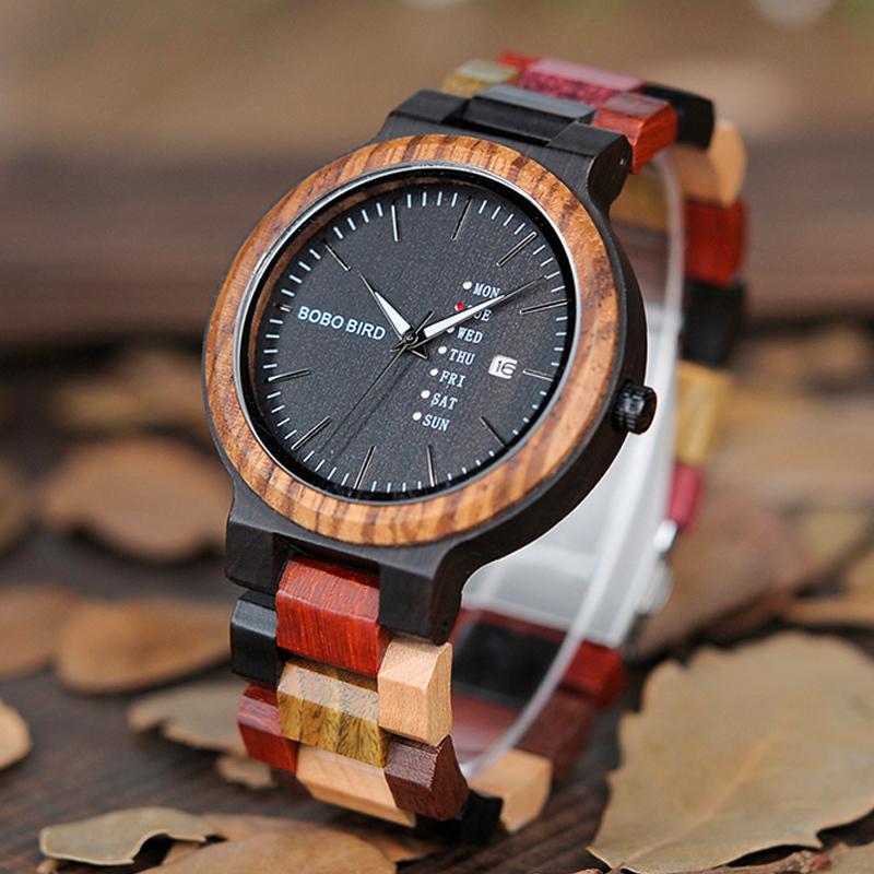 Mens on sale wooden watch